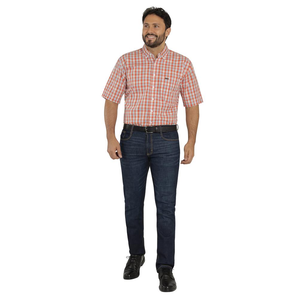 Foto 5 pulgar | Camisa Lee Hombre Classic Regular Manga Corta 826 Rojo