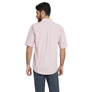 Foto 3 | Camisa Lee Classic Regular Manga Corta 829 Rosa para Hombre