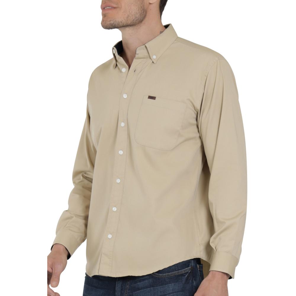 Foto 6 pulgar | Camisa Lee Classic Regular Manga Larga 634 Café para Hombre