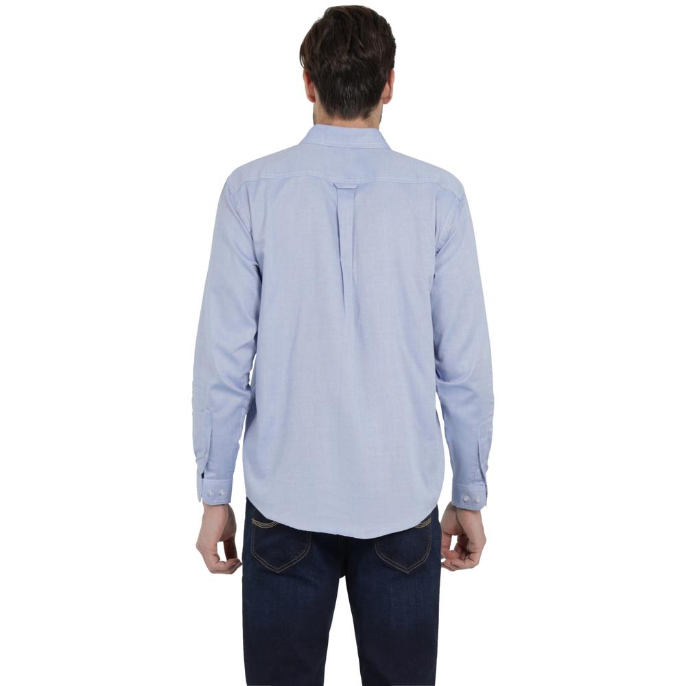 Foto 4 pulgar | Camisa Lee Hombre Classic Regular Manga Larga 788 Azul