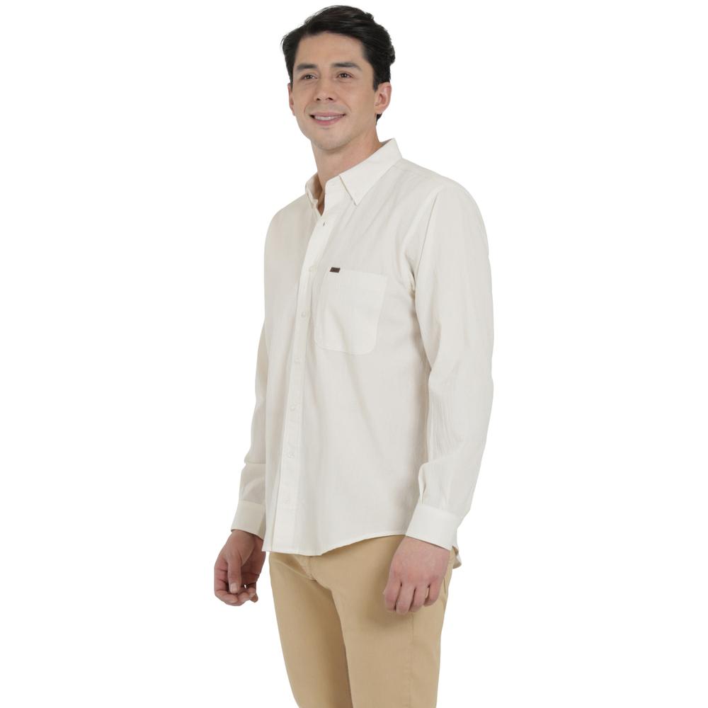 Foto 3 pulgar | Camisa Lee Classic Regular Manga Larga Amarilla para Hombre