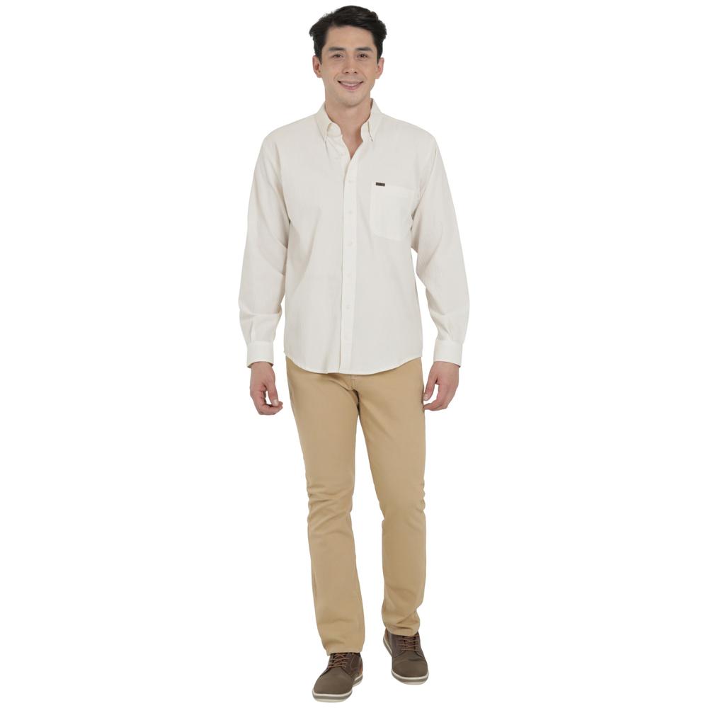 Foto 5 pulgar | Camisa Lee Classic Regular Manga Larga Amarilla para Hombre