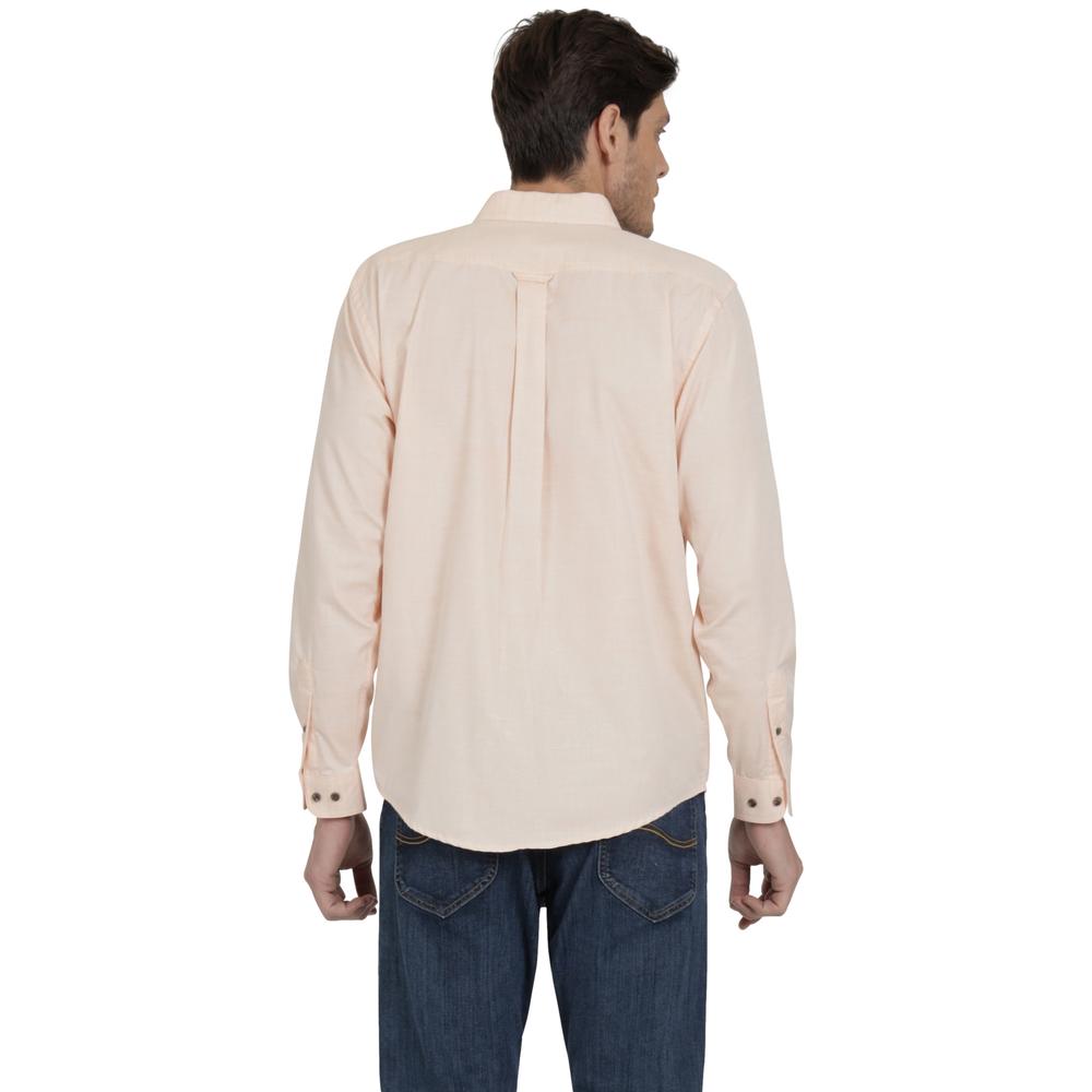 Foto 4 pulgar | Camisa Lee Classic Regular Manga Larga 120 Anaranjada para Hombre