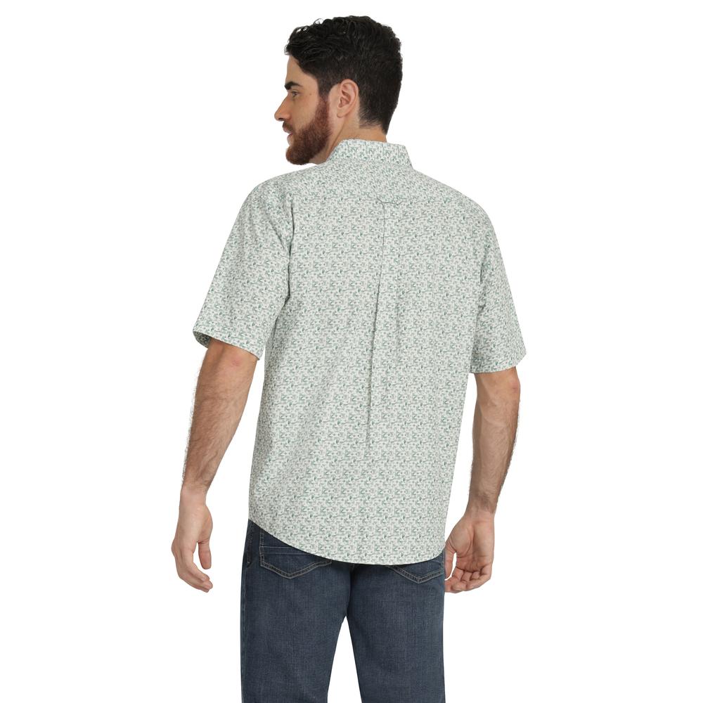 Foto 3 | Camisa Lee Classic Regular Manga Corta 827 Verde para Hombre