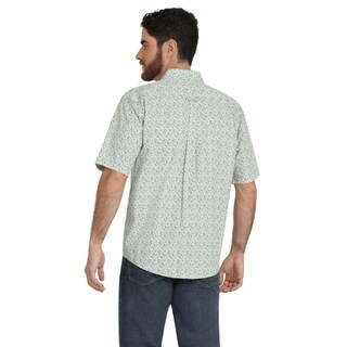 Foto 3 | Camisa Lee Classic Regular Manga Corta 827 Verde para Hombre