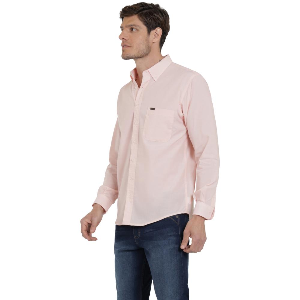 Foto 3 pulgar | Camisa Lee Classic Regular Manga Larga 673 Amarillo para Hombre