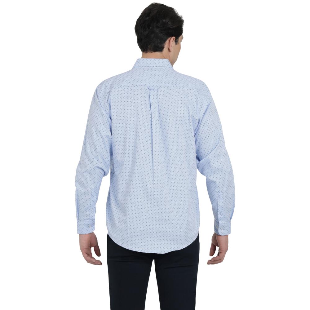 Foto 4 pulgar | Camisa Lee Classic Regular Manga Larga 821 Azul para Hombre