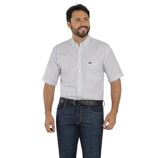 Foto 1 | Camisa Lee Hombre Classic Regular Manga Corta 694 Blanco