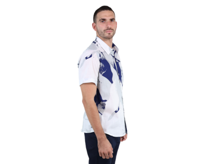 Foto 4 | Camisa Rams Cottons para Hombre