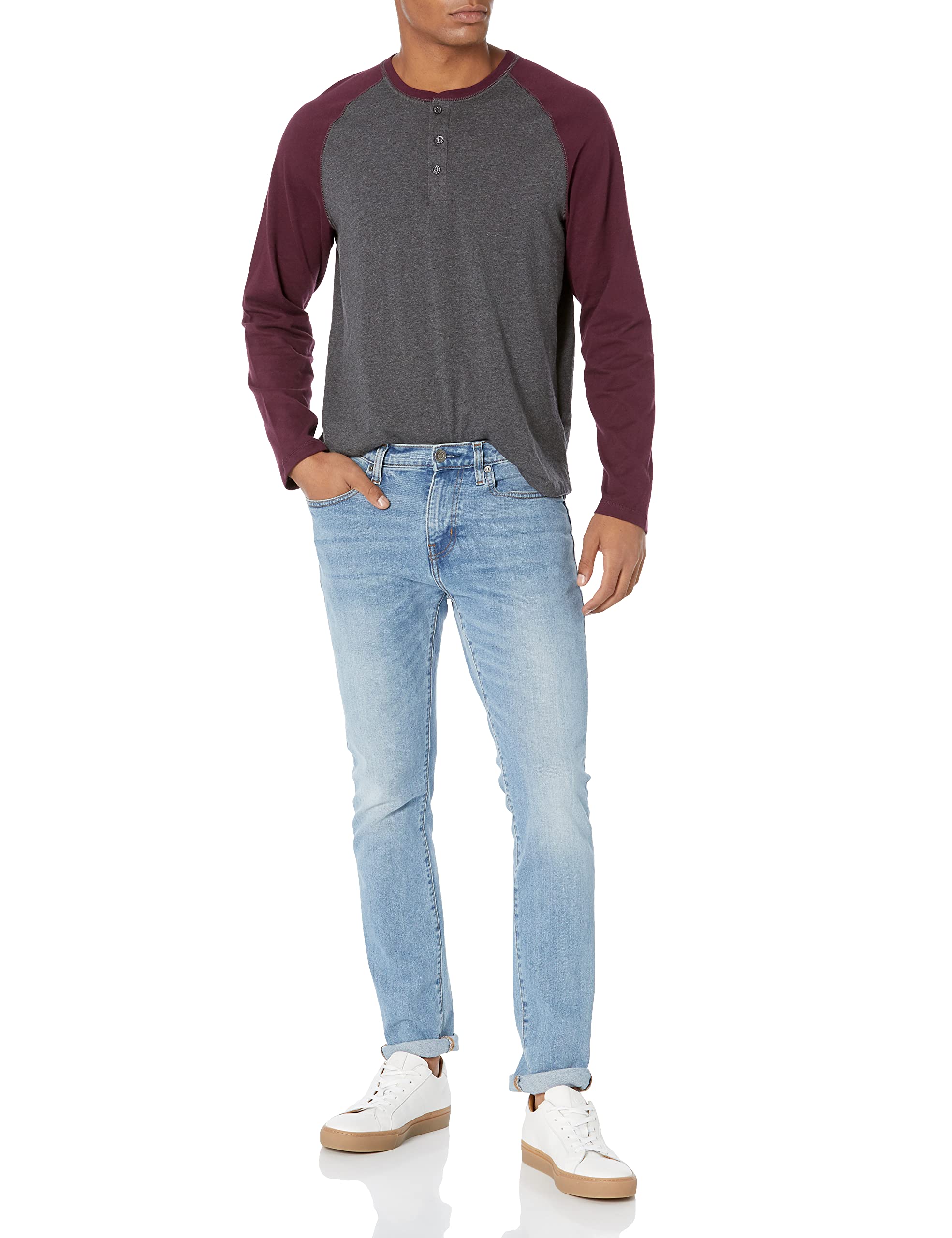 Foto 5 pulgar | Camisa De Manga Larga Amazon Essentials De Corte Regular Para Hombre Xxl - Venta Internacional.