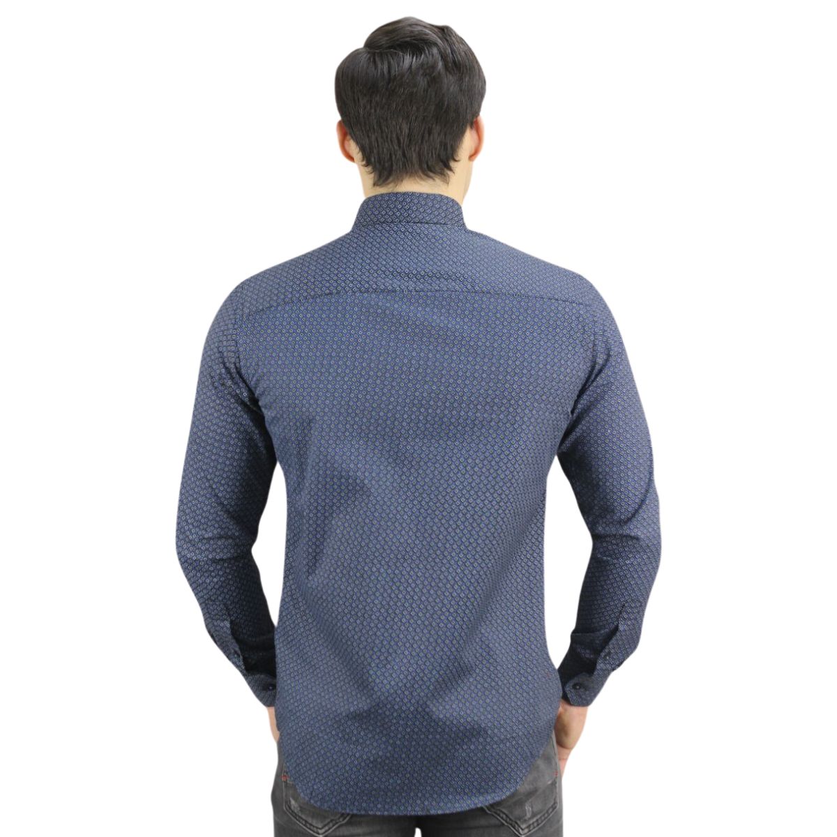 Foto 3 pulgar | Camisa Barabas 2b357 Negra Para Hombre
