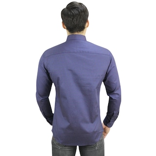 Foto 2 | Camisa Barabas 2b357 Azul Marino Para Hombre