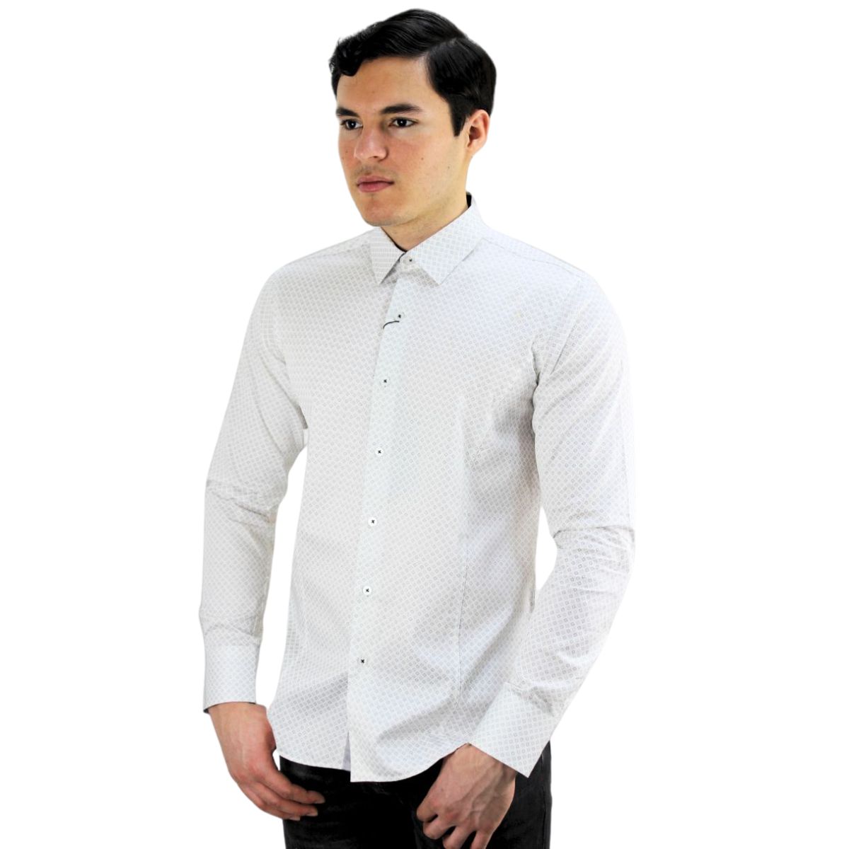 Camisa Barabas 2b357 Blanca Para Hombre
