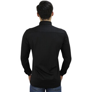 Foto 2 | Camisa Barabas 2b400 Negra Para Hombre