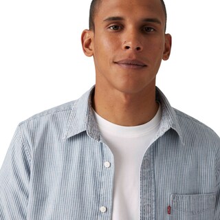 Foto 4 | Camisa Levi’s Standard a Rayas para Hombre