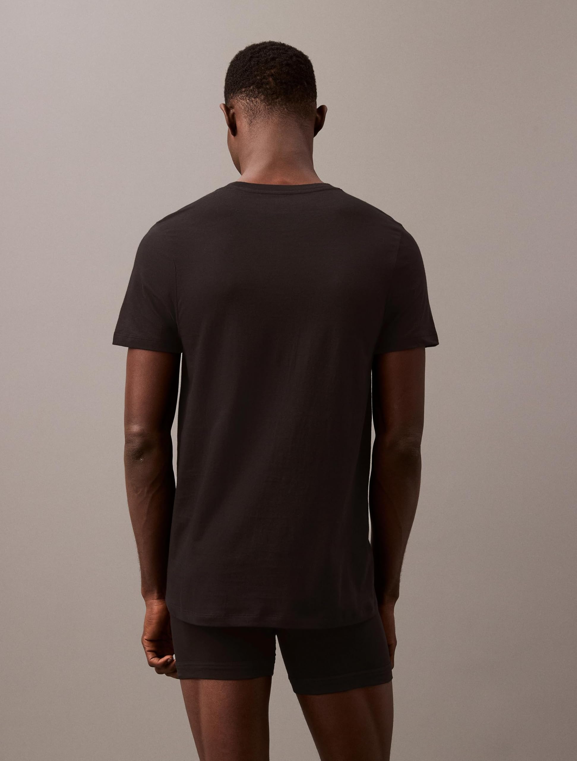 Foto 3 | Camisetas Calvin Klein Cotton Classics Para Hombre, Paquete De 3 - Venta Internacional.