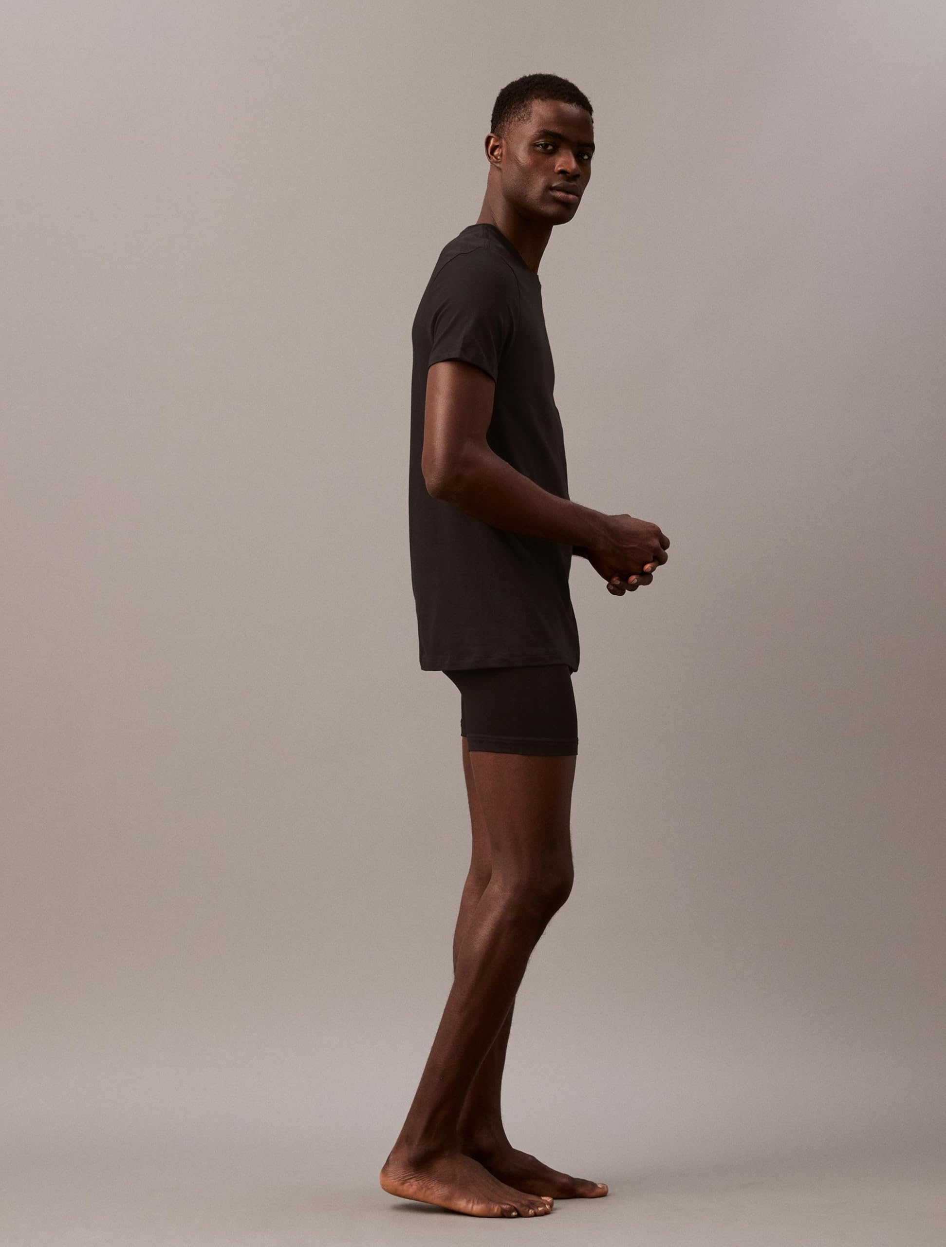 Foto 6 | Camisetas Calvin Klein Cotton Classics Para Hombre, Paquete De 3 - Venta Internacional.