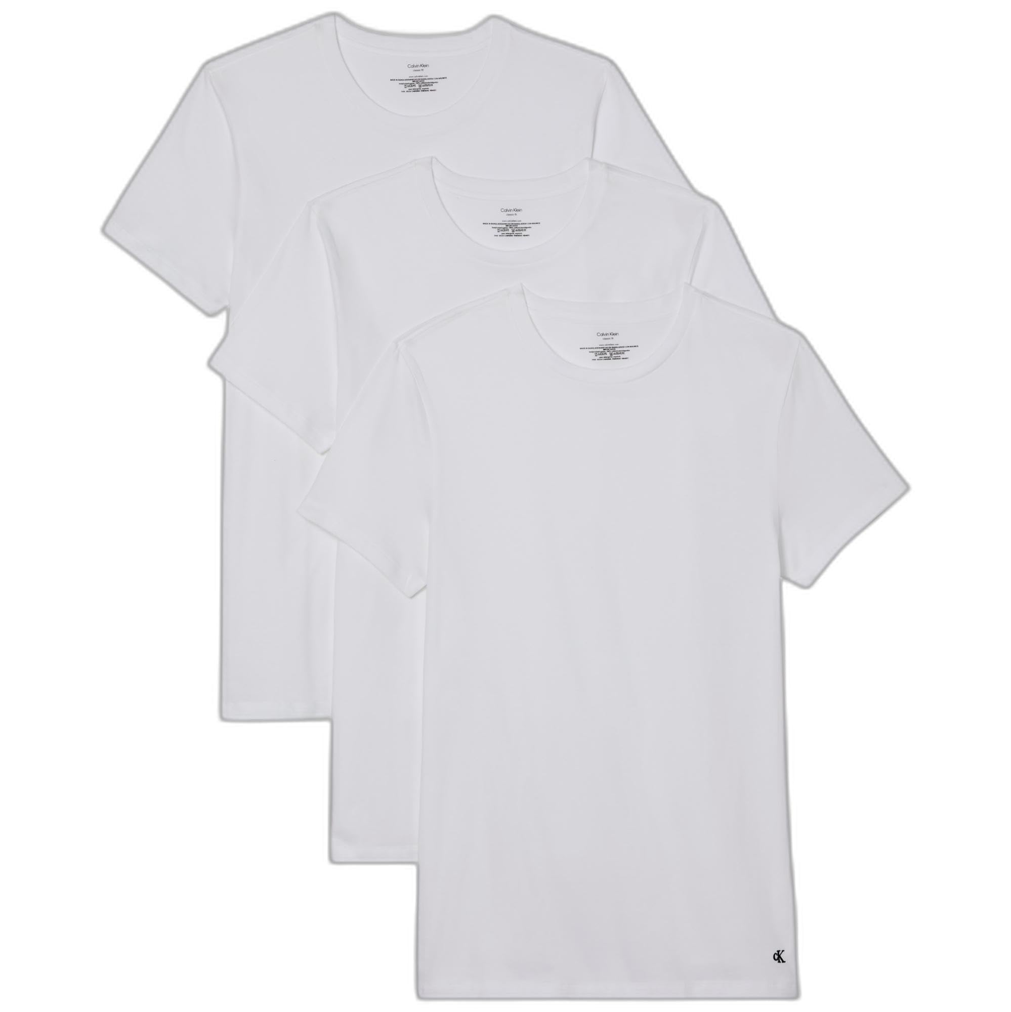 Camisetas Calvin Klein Cotton Classics Para Hombre, Paquete De 3 - Venta Internacional.