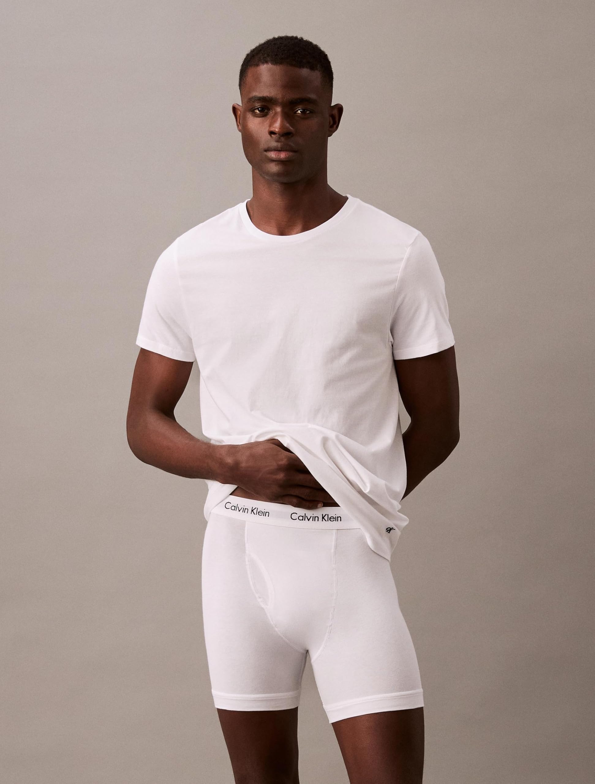 Foto 6 pulgar | Camisetas Calvin Klein Cotton Classics Para Hombre, Paquete De 3 - Venta Internacional.