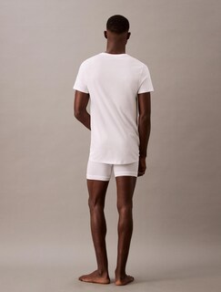 Foto 6 | Camisetas Calvin Klein Cotton Classics Para Hombre, Paquete De 3 - Venta Internacional.