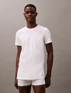 Foto 2 | Camisetas Calvin Klein Cotton Classics Para Hombre, Paquete De 3 - Venta Internacional.