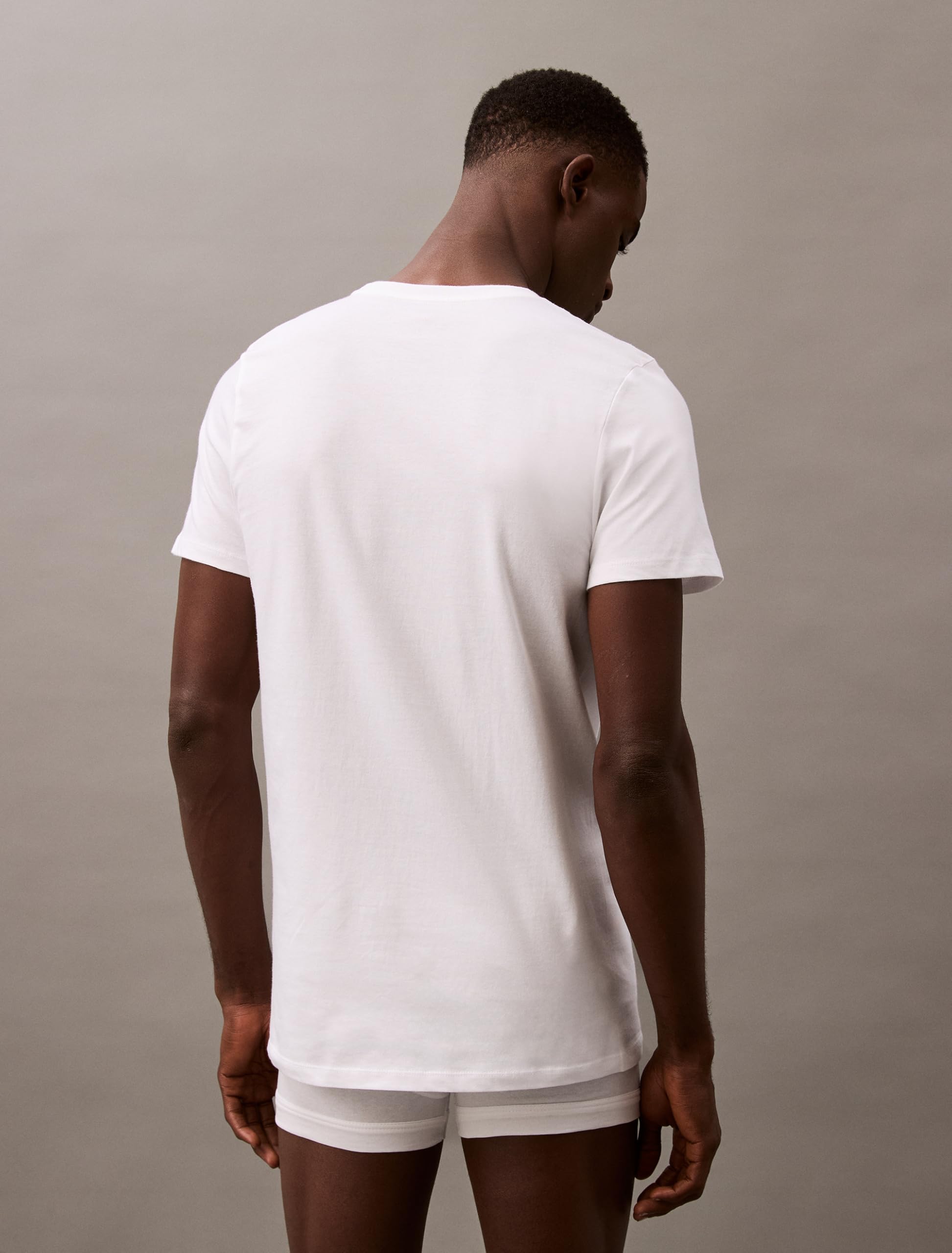 Foto 6 pulgar | Camisetas Calvin Klein Cotton Classics Para Hombre, Paquete De 3 - Venta Internacional.