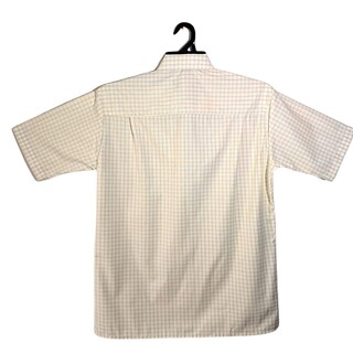 Foto 2 | Camisa Dodobypaco Cuadros Amarillos Manga Corta