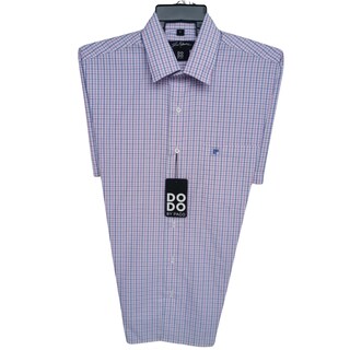 Foto 1 | Camisa Dodobypaco Cuadros Rosas para Hombre