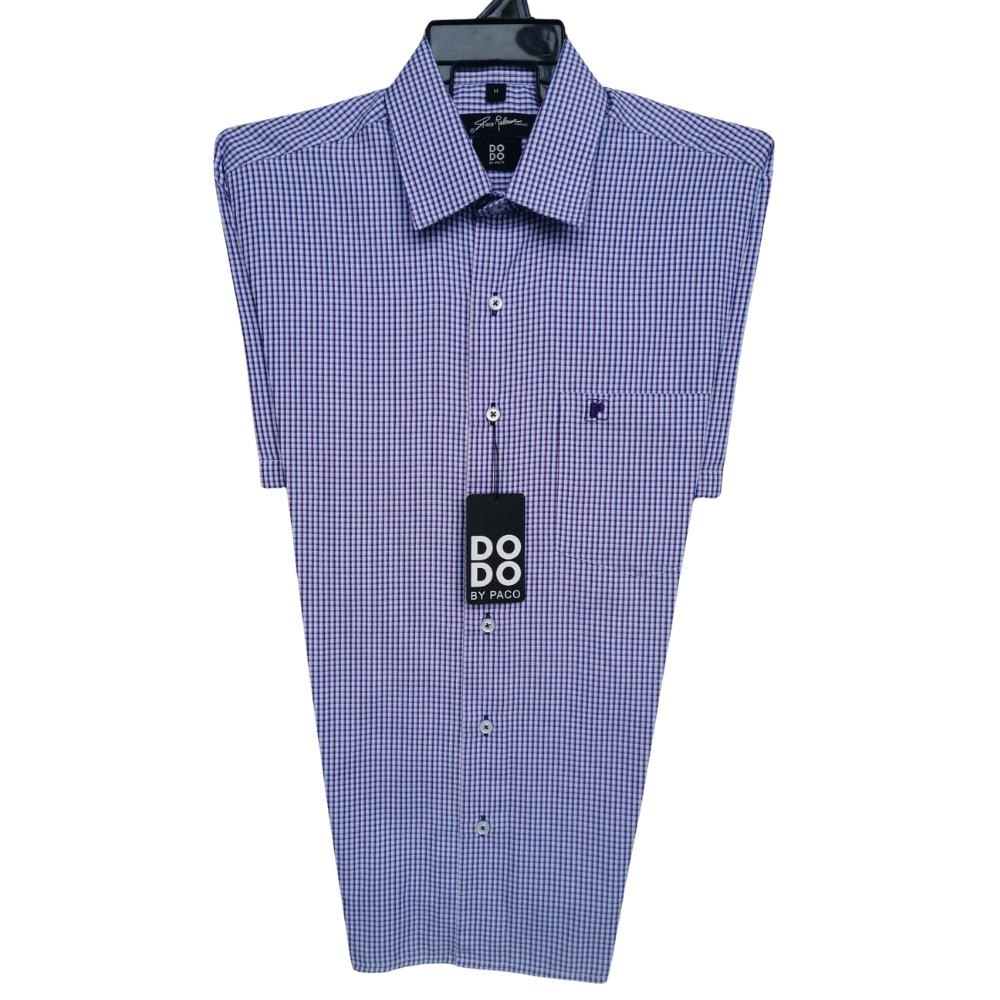 Camisa Dodobypaco Cuadros Morados