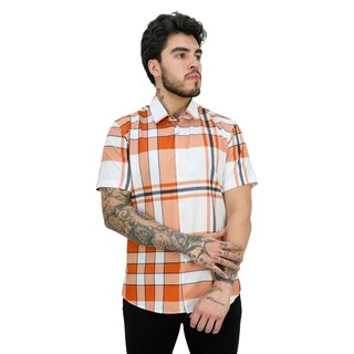 Foto 1 | Camisa Vassari Barabas 3vss01 Blanca Durazno Para Hombre