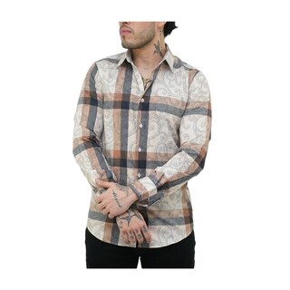 Foto 1 | Camisa Platini Para Hombre Fpl9618 Blanco