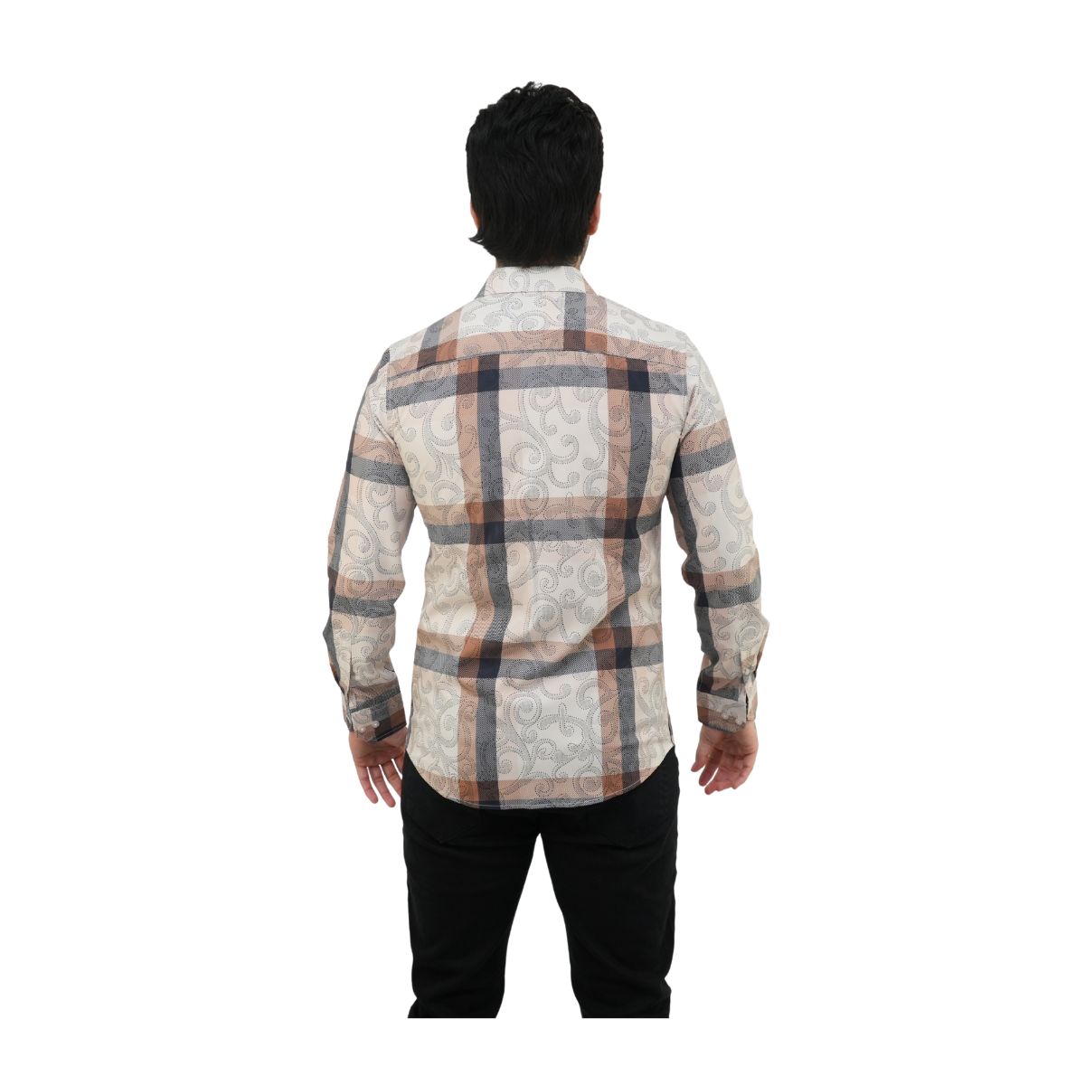 Foto 2 | Camisa Platini Para Hombre Fpl9618 Blanco