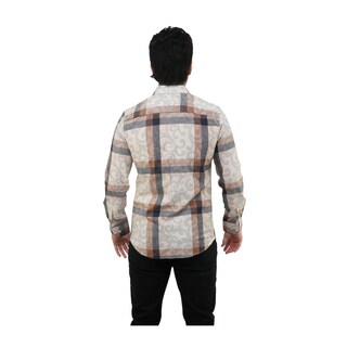 Foto 2 | Camisa Platini Para Hombre Fpl9618 Blanco