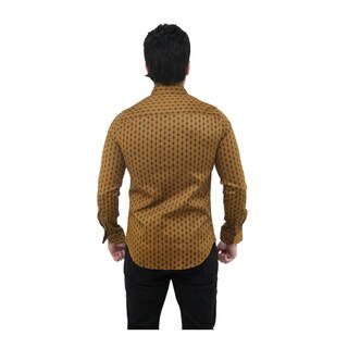 Foto 2 | Camisa Platini Para Hombre Cwl9087 Dorado