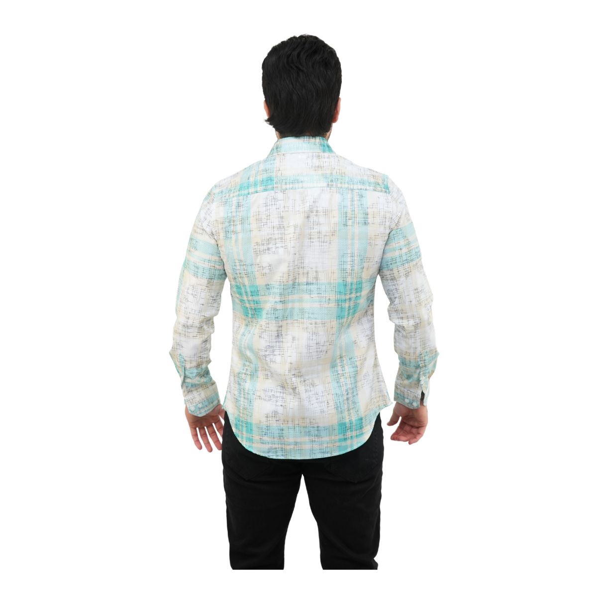 Foto 3 pulgar | Camisa Platini Para Hombre Fpl9226 Blanco