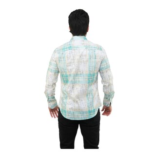 Foto 2 | Camisa Platini Para Hombre Fpl9226 Blanco