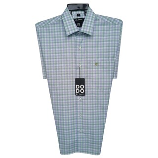 Foto 1 | Camisa Dodobypaco Cuadros Verde Blanco Manga Corta
