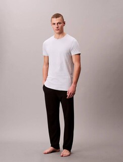Foto 3 | Camisetas Calvin Klein Algodon Cuello Redondo Comodo 4036311 3 Pack - Original