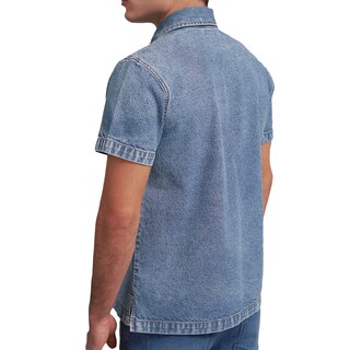 Foto 4 | Playera de Mezclilla MCHK 8014 color Azul