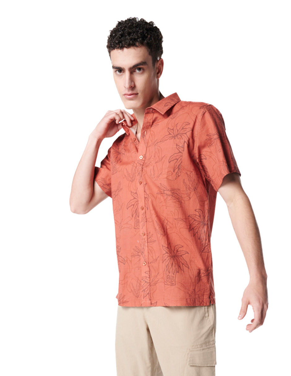 Camisa Generra 318104 Manga Corta para Hombre