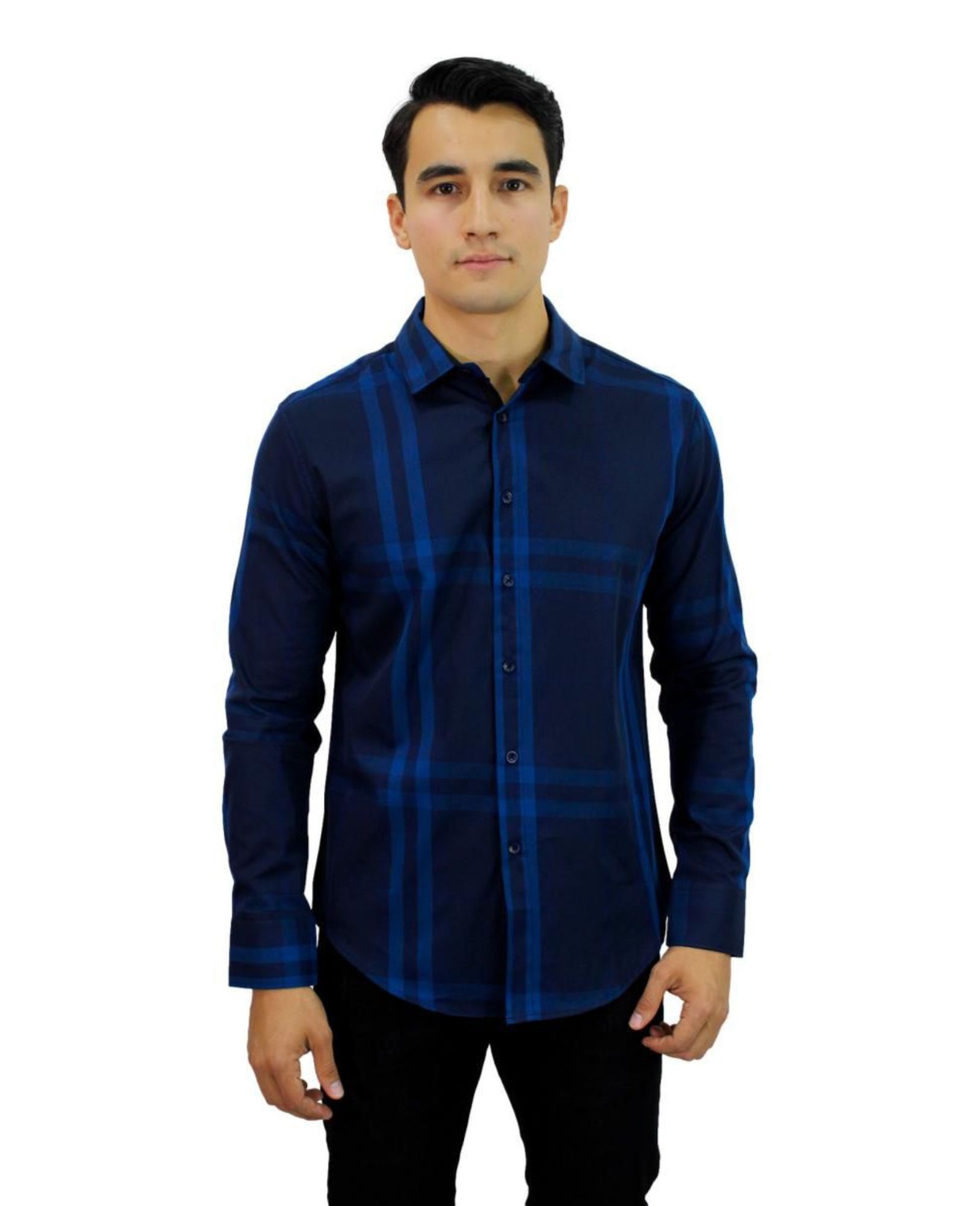 Foto 2 pulgar | Camisa Para Hombre Marca Ravalli Color Azul Msh-680-79