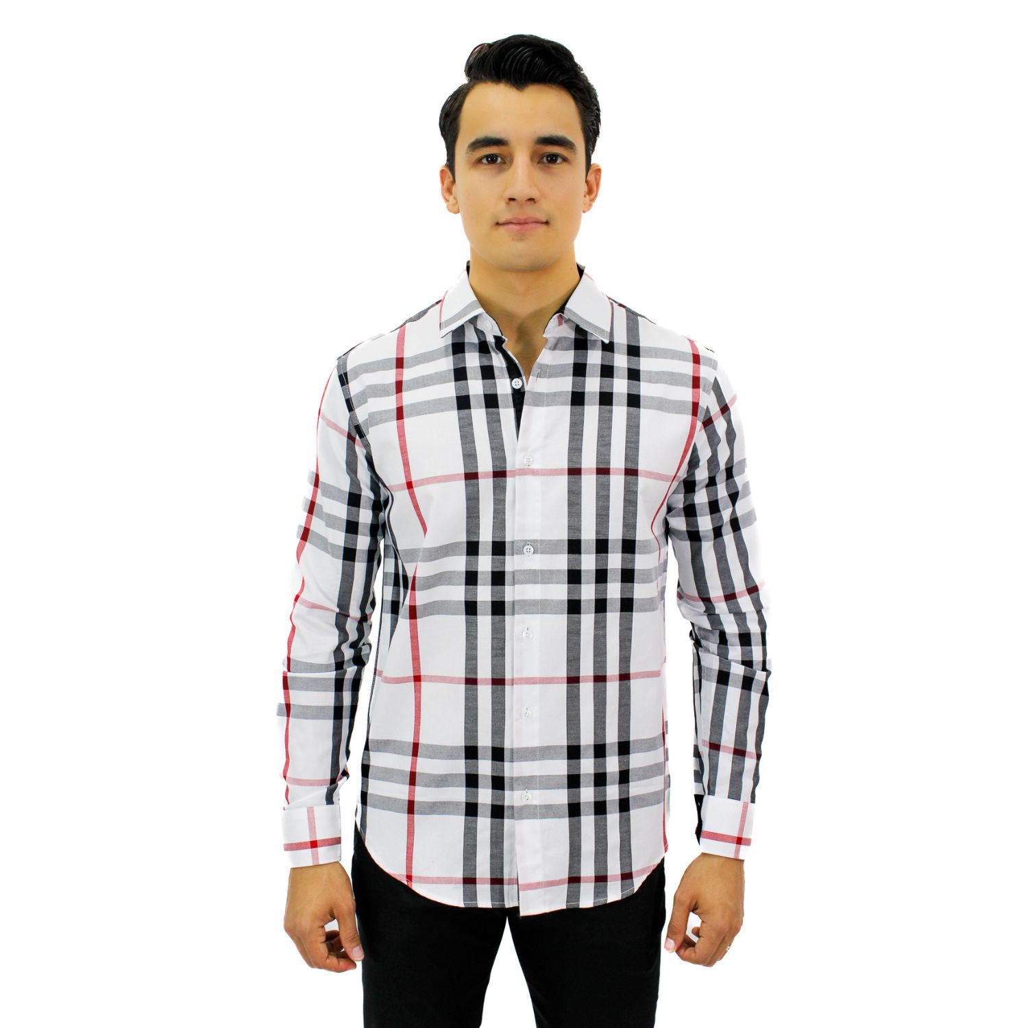 Foto 2 pulgar | Camisa Para Hombre Marca Ravalli Multicolor Msh-680-1