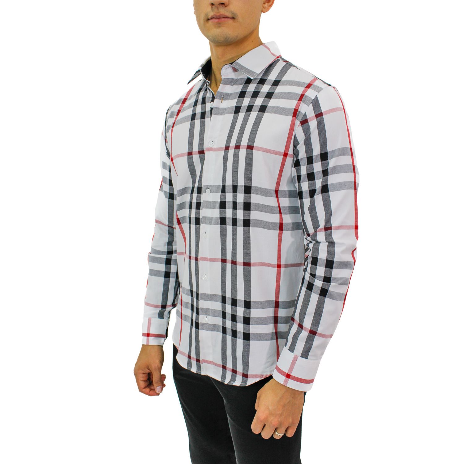 Foto 4 pulgar | Camisa Para Hombre Marca Ravalli Multicolor Msh-680-1