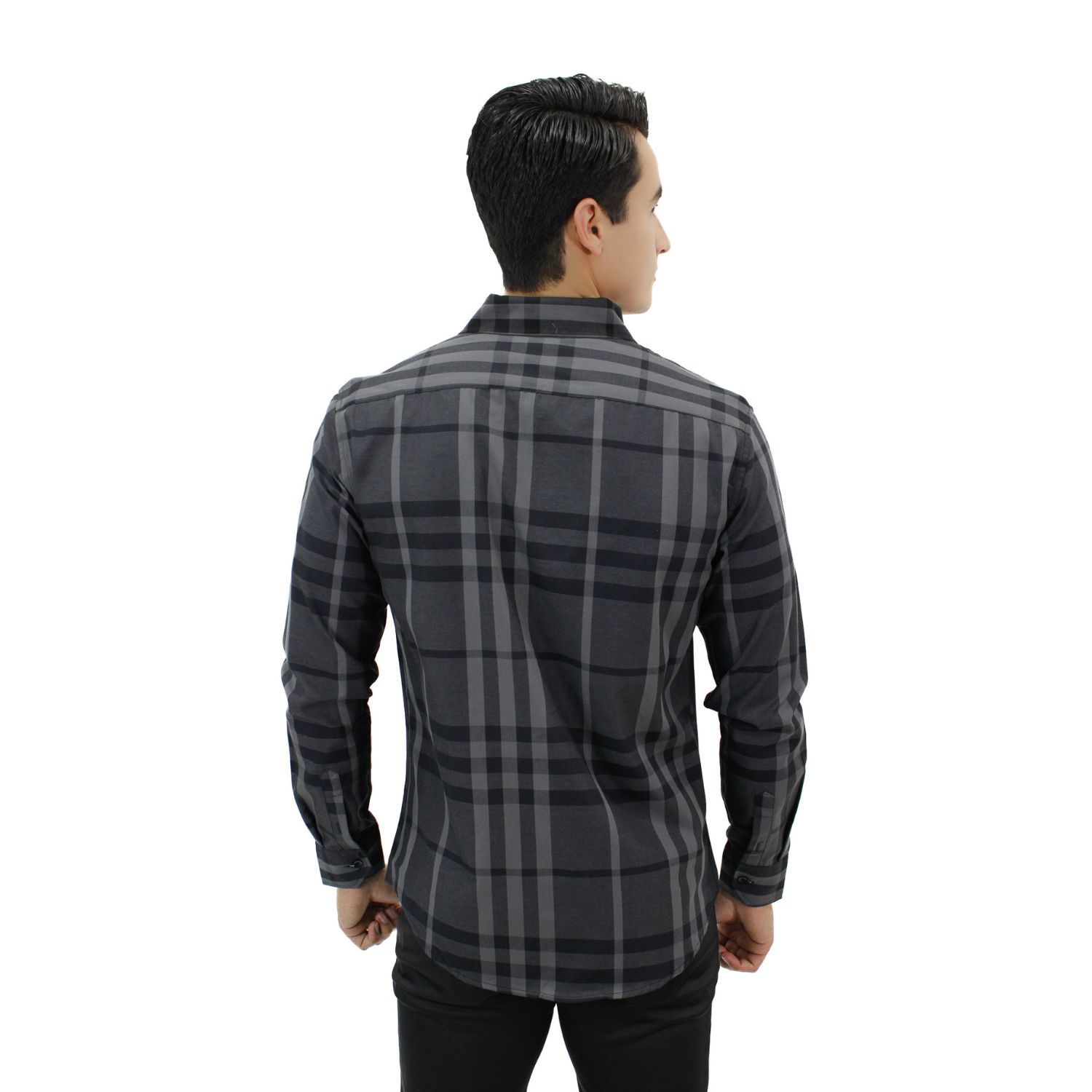 Foto 2 | Camisa Para Hombre Marca Ravalli Color Negro Msh-680-68