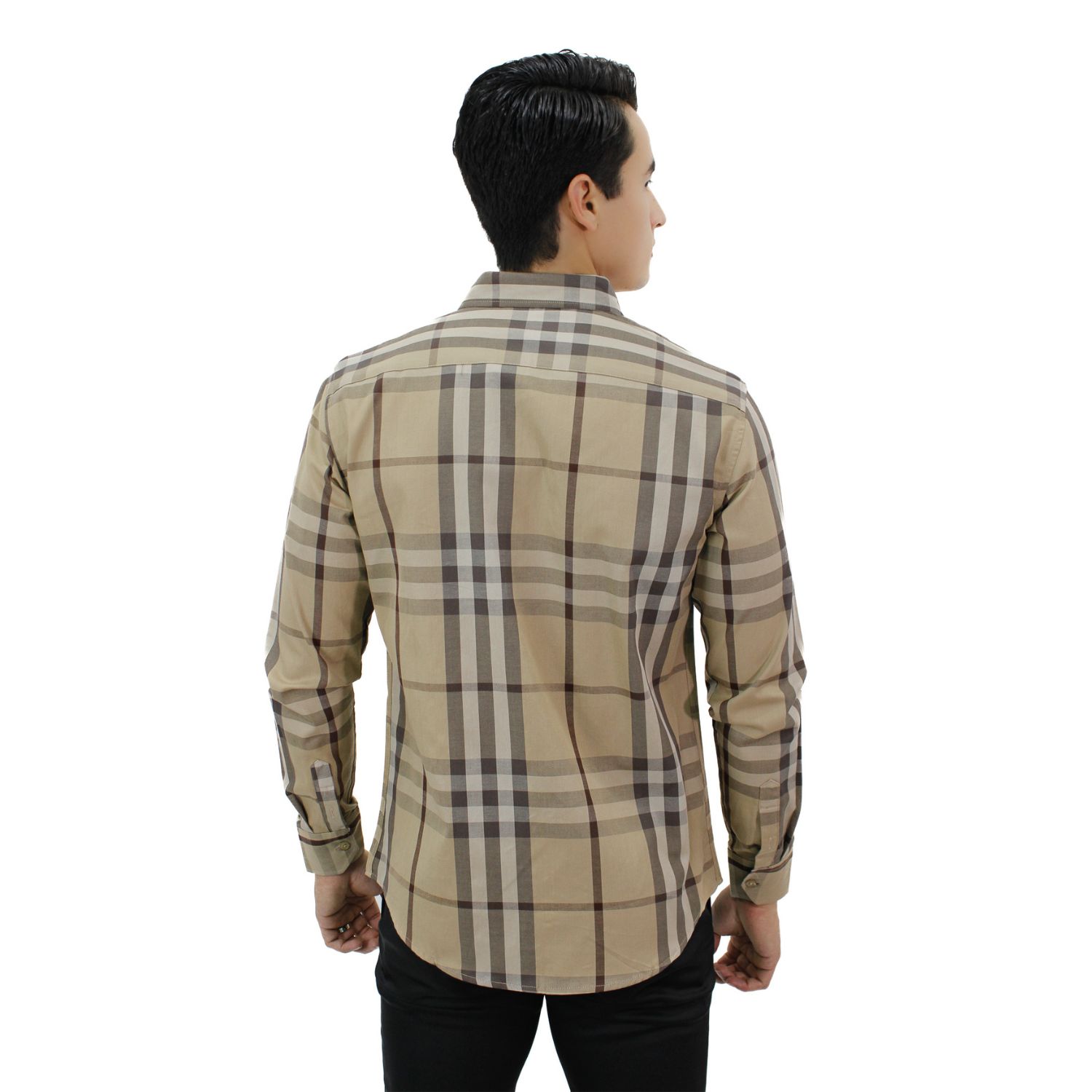 Foto 3 pulgar | Camisa Ravalli MSH-680-50 color Beige para Hombre