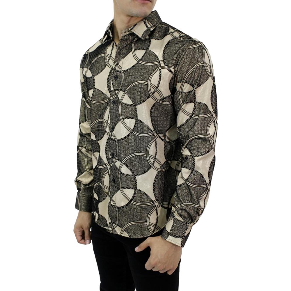 Foto 5 pulgar | Camisa Pavini Pvls01110 Manga Larga para Hombre