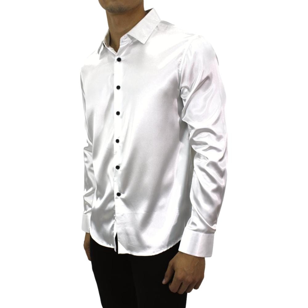 Camisas brillosas para hombre hot sale