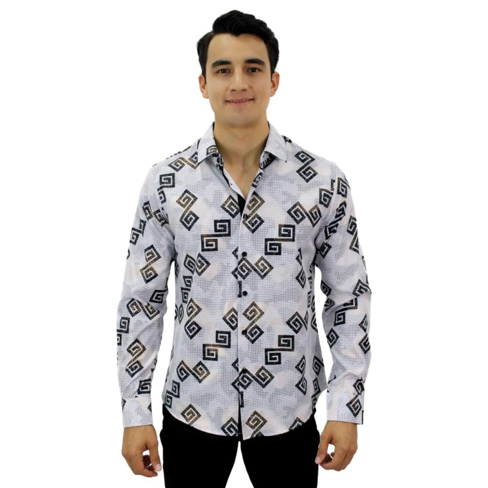 Camisa Pavini Blanco Pvls-008-10 de Caballero $699