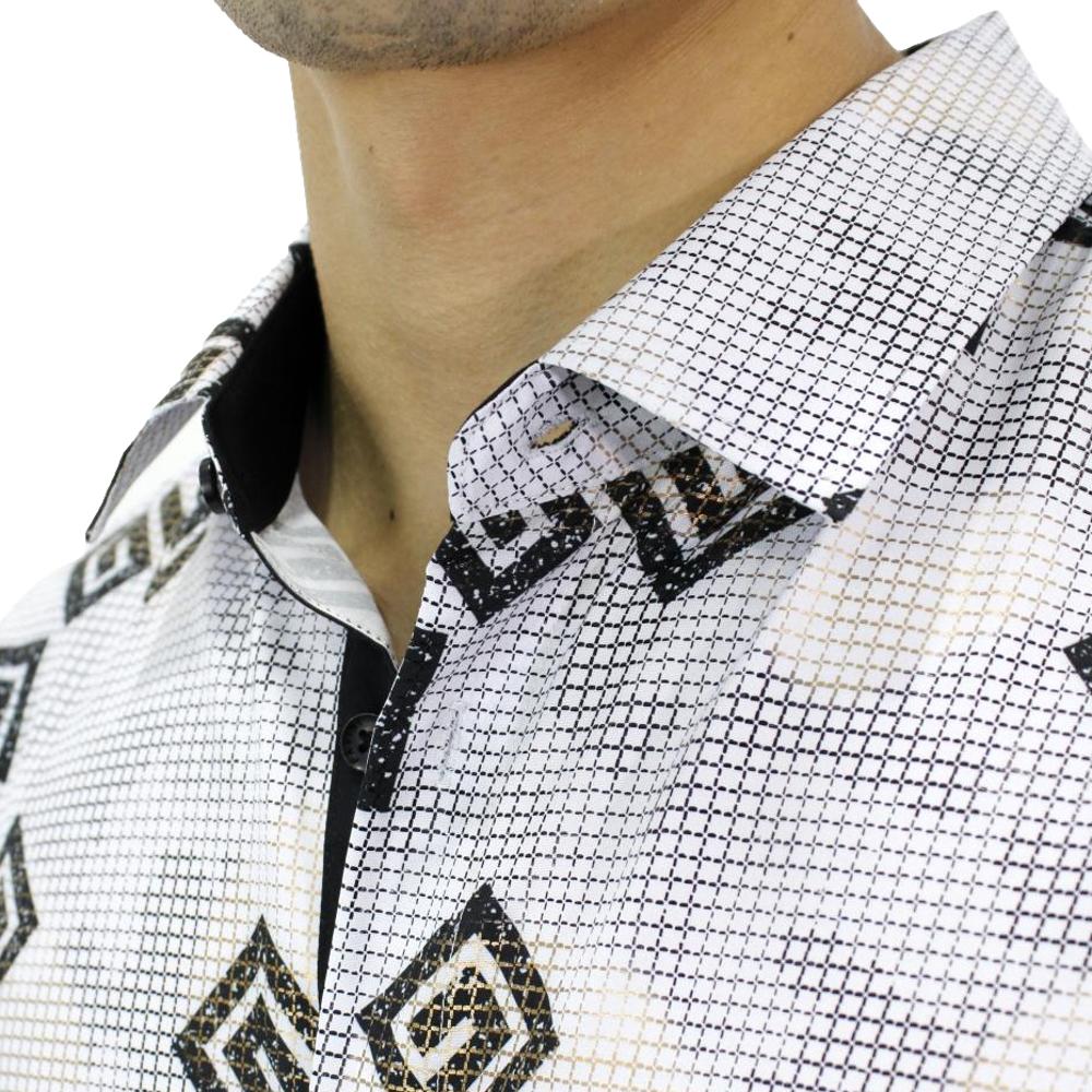 Foto 5 pulgar | Camisa Pavini Blanco Pvls-008-10 de Caballero