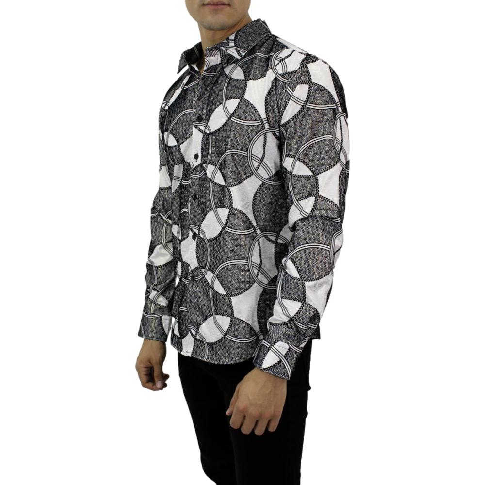 Foto 5 pulgar | Camisa Pavini Pvls-011-12 color Gris para Caballero